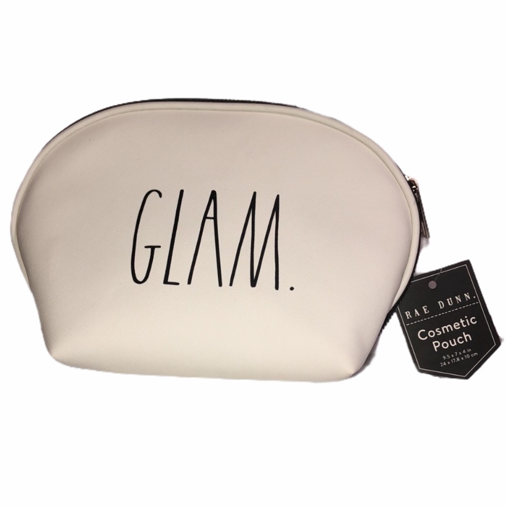 ‼️Final Price‼️NWT Rae Dunn “Glam.” Cosmetic Pouch
